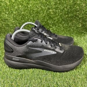 Brooks Ghost 16 GTX Mens Size 10.5 Black Athletic Running Walking Shoes Sneakers